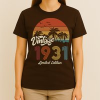 92rd Birthday Vintage Limited Edition 1931 T-Shirt
