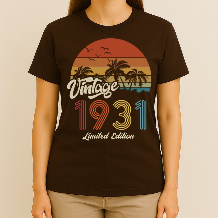 92rd Birthday Vintage Limited Edition 1931 T-Shirt