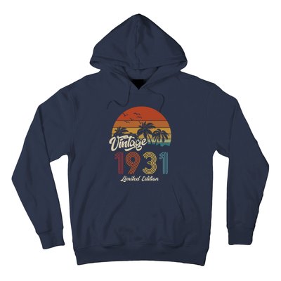 92rd Birthday Vintage Limited Edition 1931 Hoodie