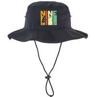 9th Birthday Walleye Fishing Turning 9 Year Old Fisher Bucket Hat