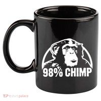 98% Chimp 11oz C Handle Ceramic Mug