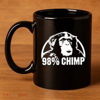 98% Chimp 11oz C Handle Ceramic Mug