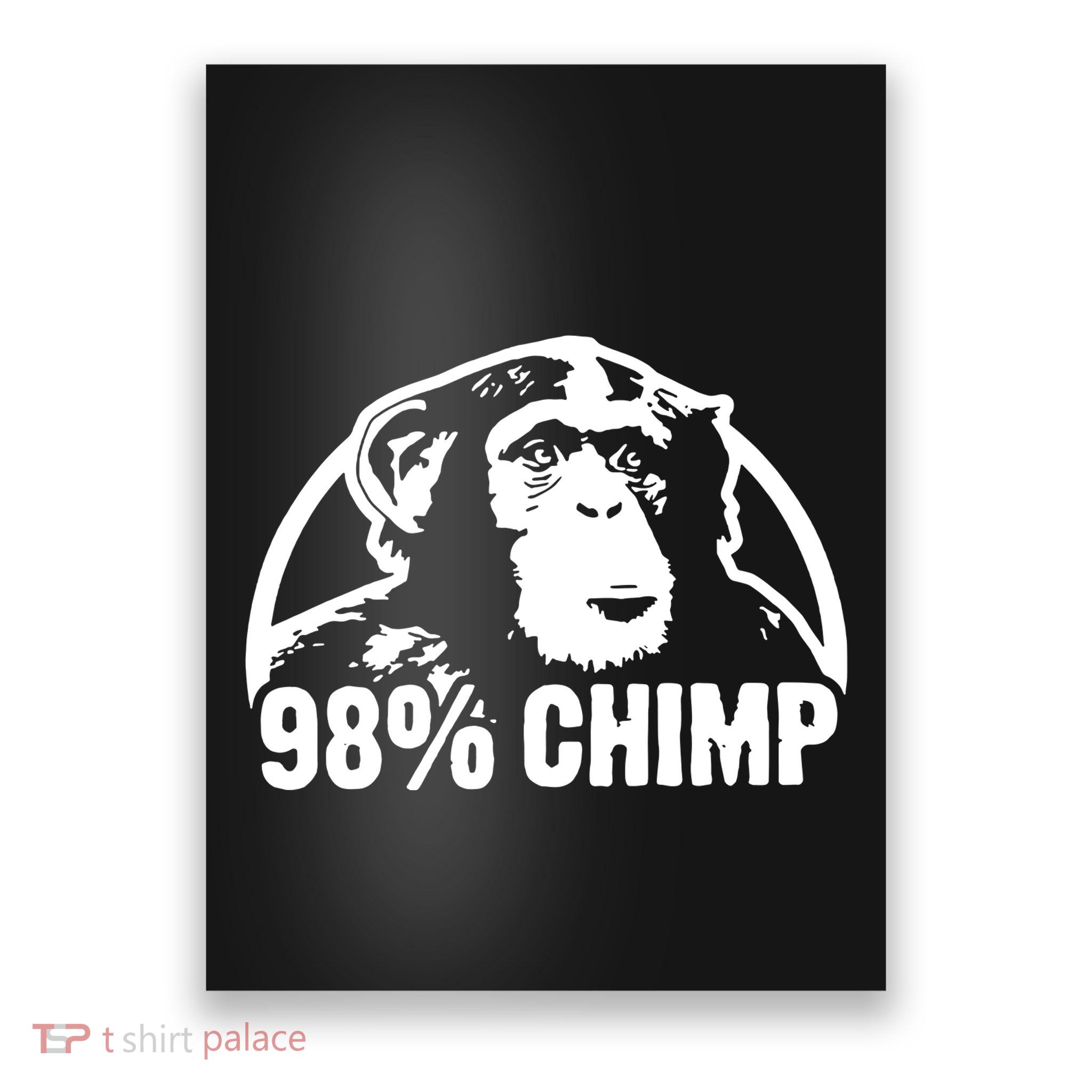 98% Chimp Poster