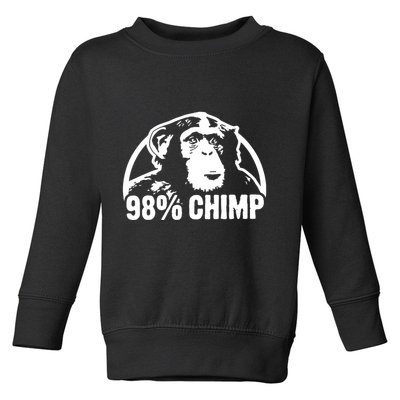 98% Chimp Toddler Sweatshirt