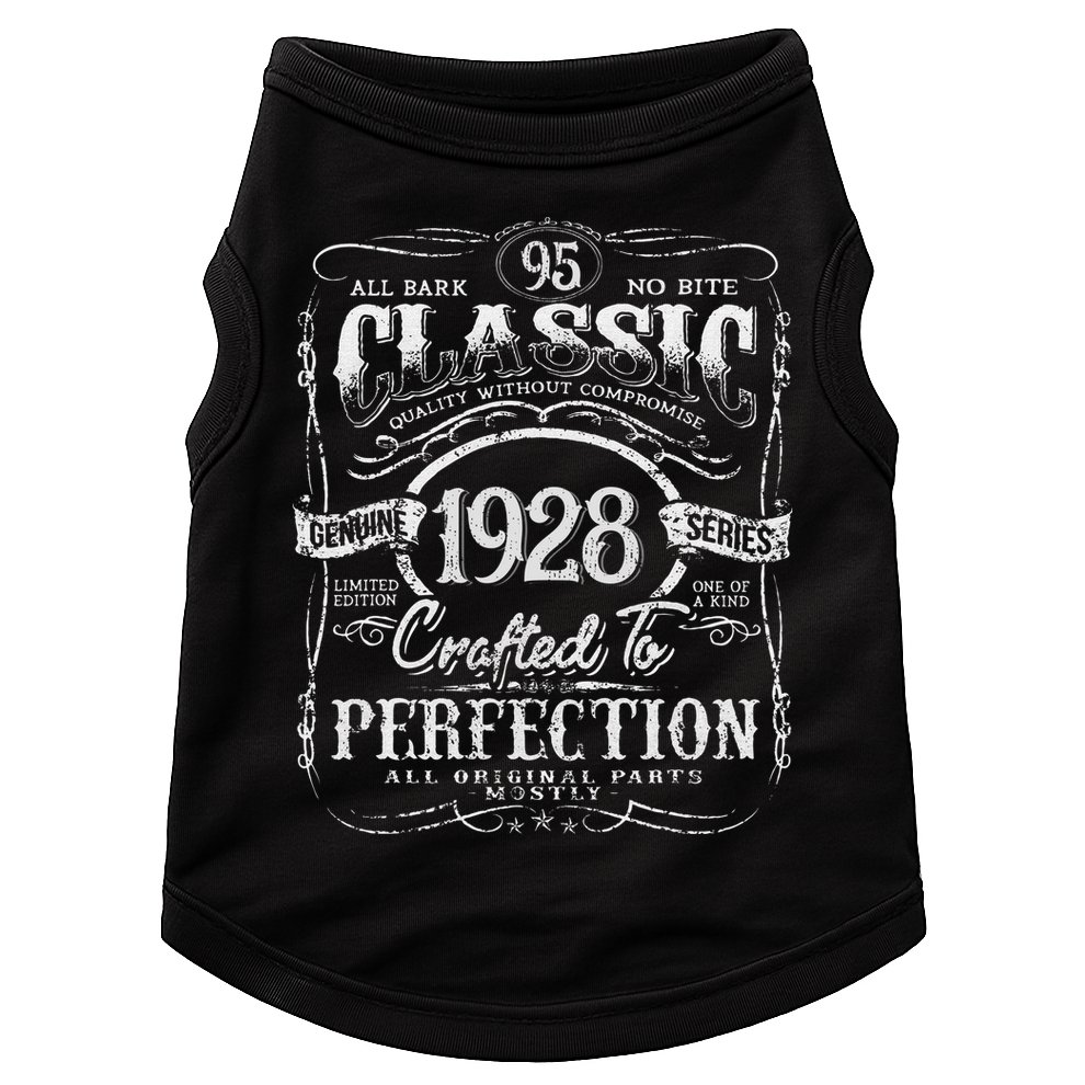 95th Classic Birthday gift 95 Perfection 1928 Birthday Doggie Tank