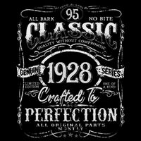 95th Classic Birthday gift 95 Perfection 1928 Birthday 16 in Basic Backpack