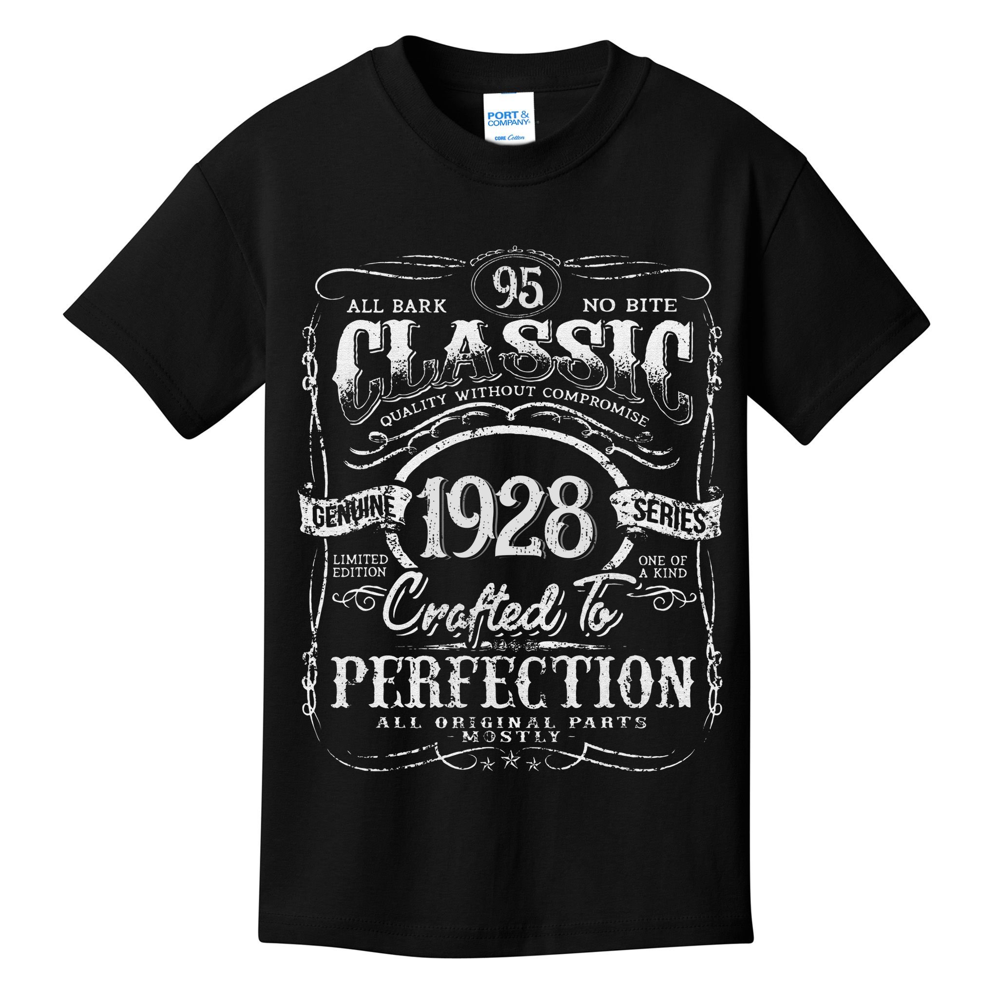 95th Classic Birthday gift 95 Perfection 1928 Birthday Kids T-Shirt