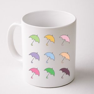 9 Cute Doodle Umbrella Pack Coffee Mug