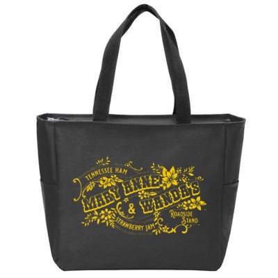 90’S Country Mary Anne And Wanda’S Road Stand Funny Earl Zip Tote Bag