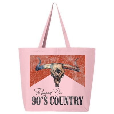 90's Country Music Bull Skull Western Vintage Hat 25L Jumbo Tote