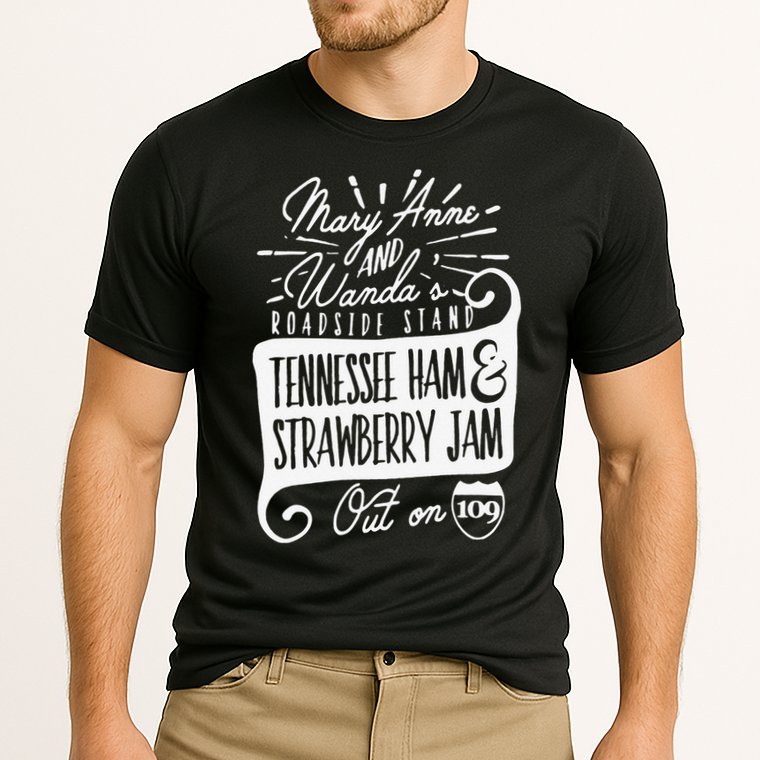 90's Country Mary Anne and Wanda Road Side Stand Earl Cooling Performance Crew T-Shirt