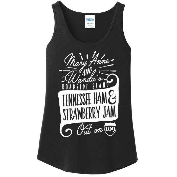 90S Country Mary Anne And Wanda Road Side Stand Earl Ladies Essential Tank