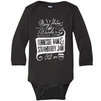 90S Country Mary Anne And Wanda Road Side Stand Earl Baby Long Sleeve Bodysuit