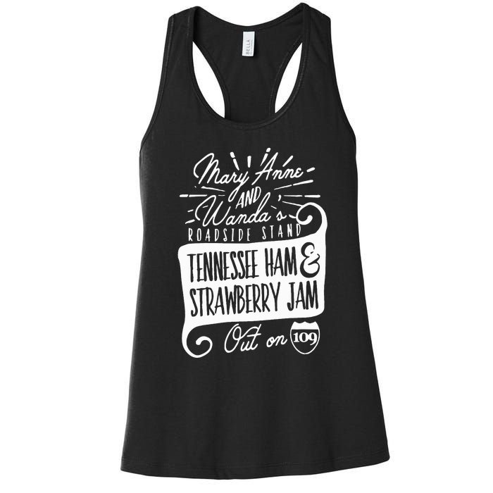 90S Country Mary Anne And Wanda Road Side Stand Earl Women's Racerback Tank