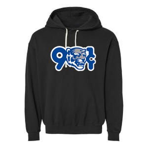 901 Cent Tigers Memphis Basketball Garment-Dyed Fleece Hoodie