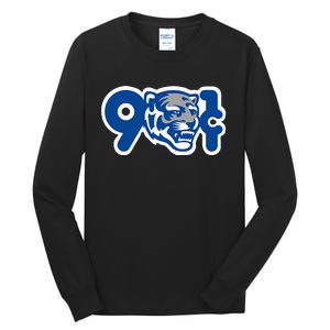 901 Cent Tigers Memphis Basketball Tall Long Sleeve T-Shirt