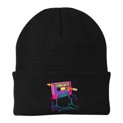 90s Cassette Tape Pencil 1990s Retro Vintage Throwback Music Beanie