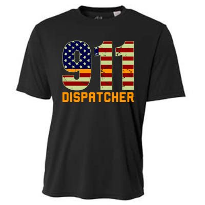 911 Dispatcher Cooling Performance Crew T-Shirt