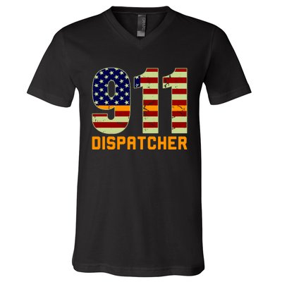 911 Dispatcher V-Neck T-Shirt