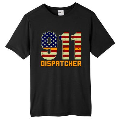 911 Dispatcher Tall Fusion ChromaSoft Performance T-Shirt