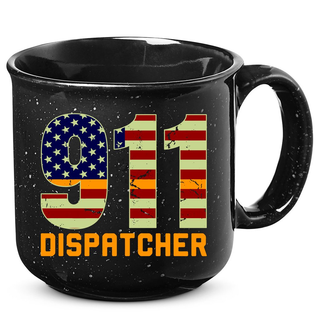 911 Dispatcher 15oz Campfire Ceramic Mug
