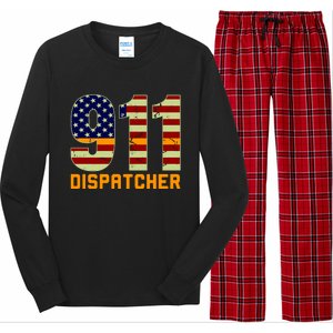 911 Dispatcher Long Sleeve Pajama Set