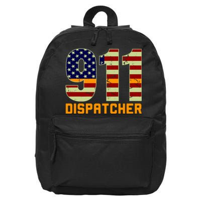 911 Dispatcher 16 in Basic Backpack