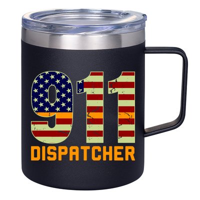 911 Dispatcher 12oz Stainless Steel Coffee Mug