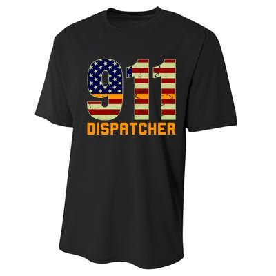 911 Dispatcher Performance Sprint T-Shirt