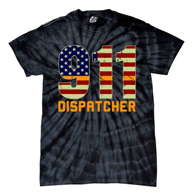 911 Dispatcher Tie-Dye T-Shirt