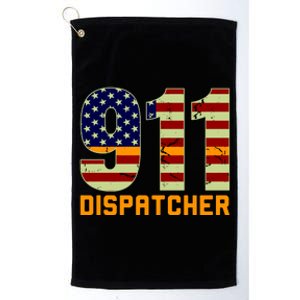 911 Dispatcher Platinum Collection Golf Towel