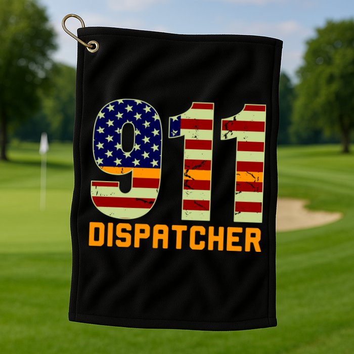 911 Dispatcher Golf Towel