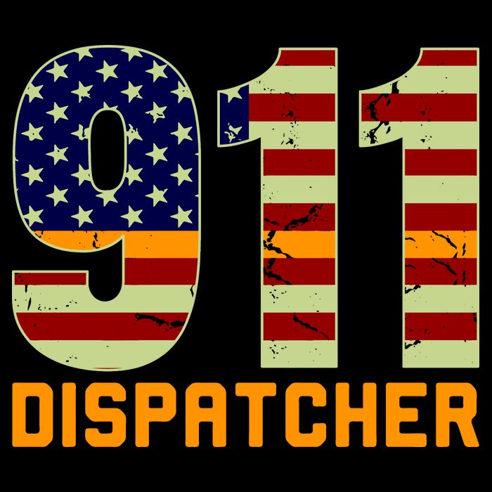 911 Dispatcher Women's Crop Top Tee