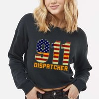 911 Dispatcher Cropped Pullover Crew