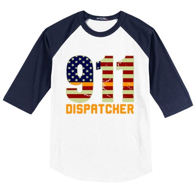 911 Dispatcher Baseball Sleeve Shirt