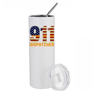 911 Dispatcher Stainless Steel Tumbler