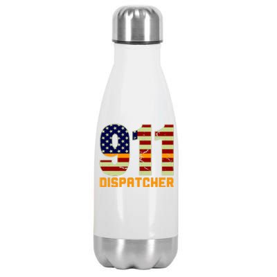 911 Dispatcher Stainless Steel Insulated Water Bottle