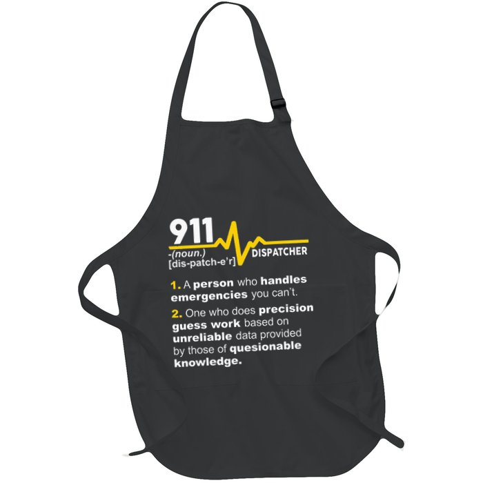 911 Dispatcher Definition Handles Emergencies Dispatch Apron