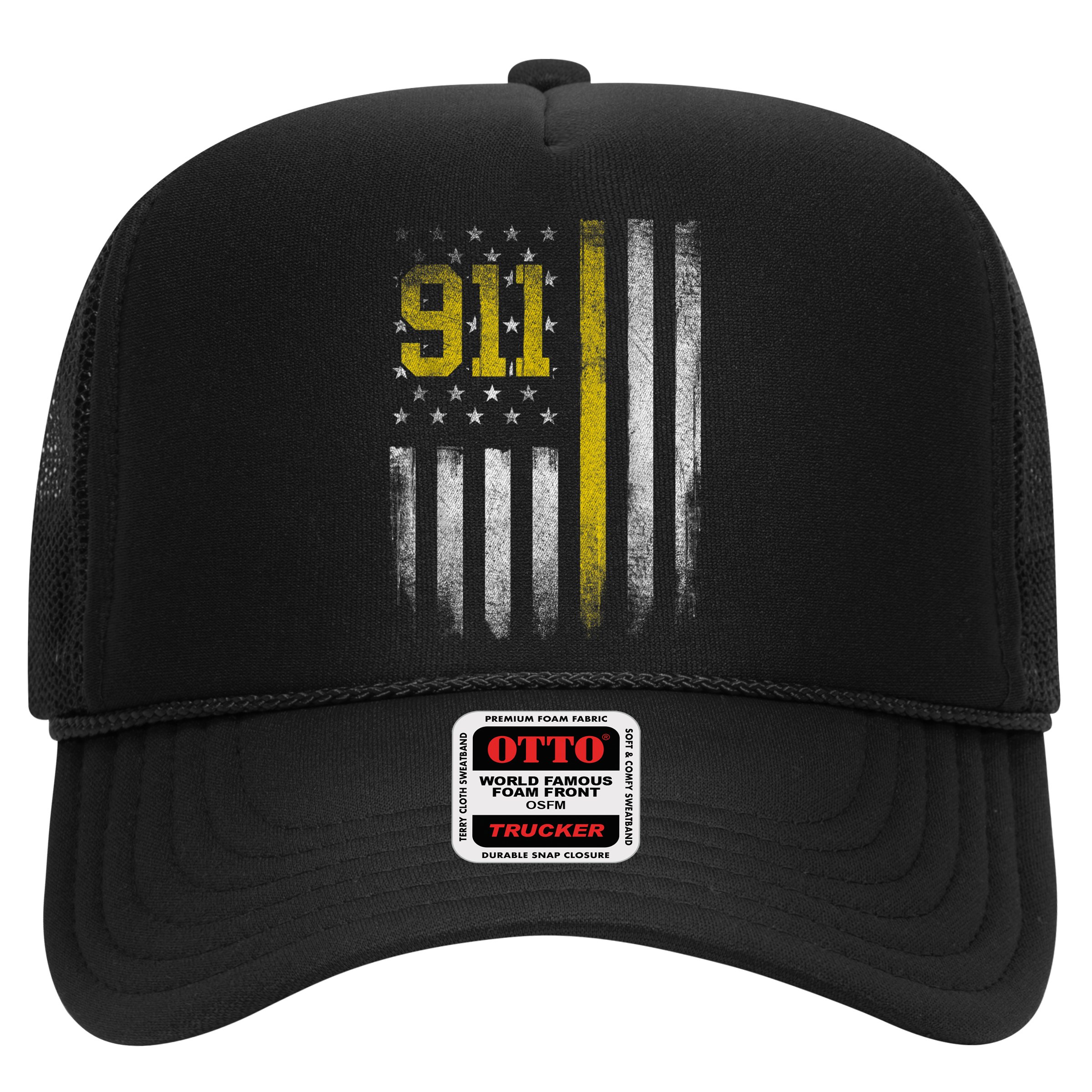 911 Dispatcher Dispatch US Flag Police Emergency Responder Hat