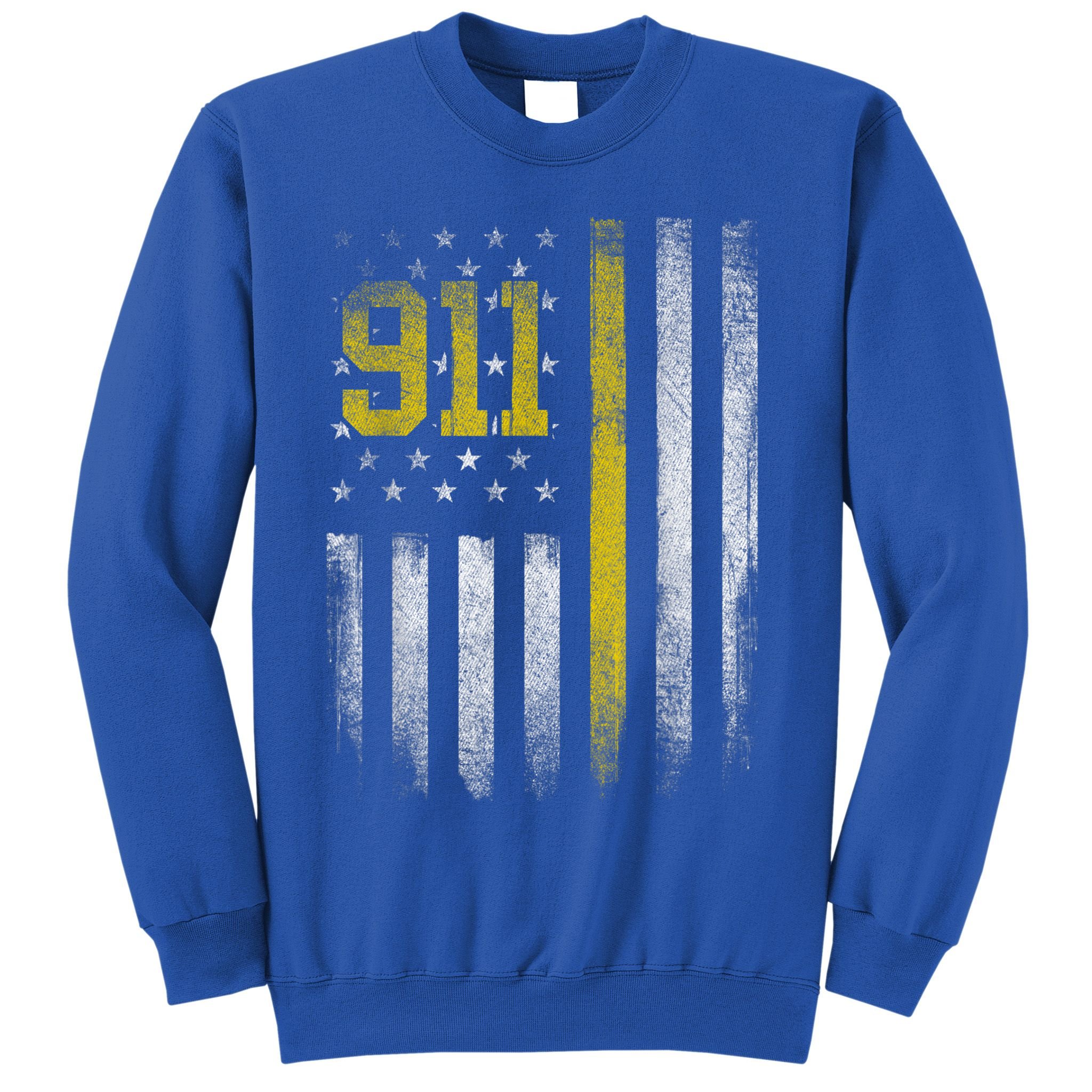 911 Dispatcher Dispatch US Flag Police Emergency Responder Sweatshirt