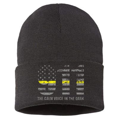 911 Dispatcher Hoodie EMS Police Dispatchers Operators Sustainable Knit Beanie