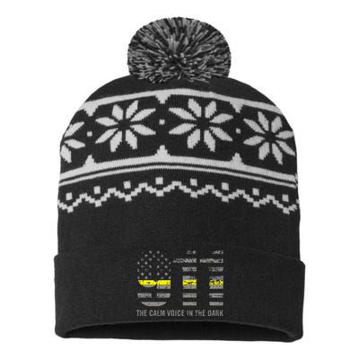 911 Dispatcher Hoodie EMS Police Dispatchers Operators USA-Made Snowflake Beanie