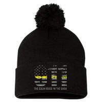 911 Dispatcher Hoodie EMS Police Dispatchers Operators Pom Pom 12in Knit Beanie