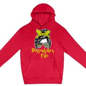 911 Dispatcher Life Female Operator Emergency Responder Premium Pullover Hoodie