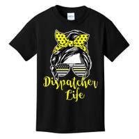 911 Dispatcher Life Female Operator Emergency Kids T-Shirt