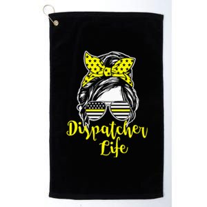 911 Dispatcher Life Female Platinum Collection Golf Towel