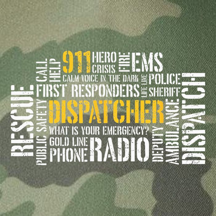 911 Dispatcher Rescue Dispatch EMS Police First Responder Legacy Tie Dye Trucker Hat
