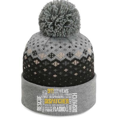 911 Dispatcher Rescue Dispatch EMS Police First Responder The Baniff Cuffed Pom Beanie