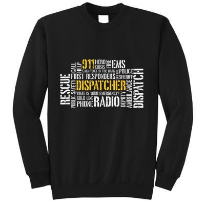 911 Dispatcher Rescue Dispatch EMS Police First Responder Sweatshirt