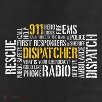 911 Dispatcher Rescue Dispatch EMS Police First Responder Adult Drive Performance Visor